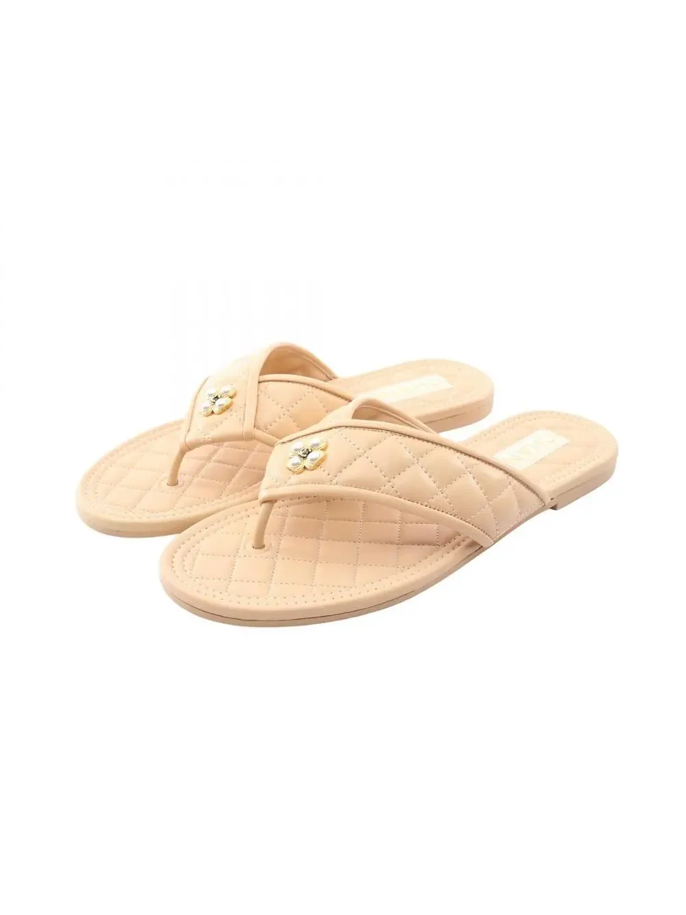 Chanel Matelasse Flat Sandals Flip- #300148C14B